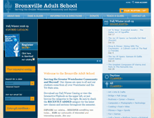 Tablet Screenshot of bronxvilleadultschool.org